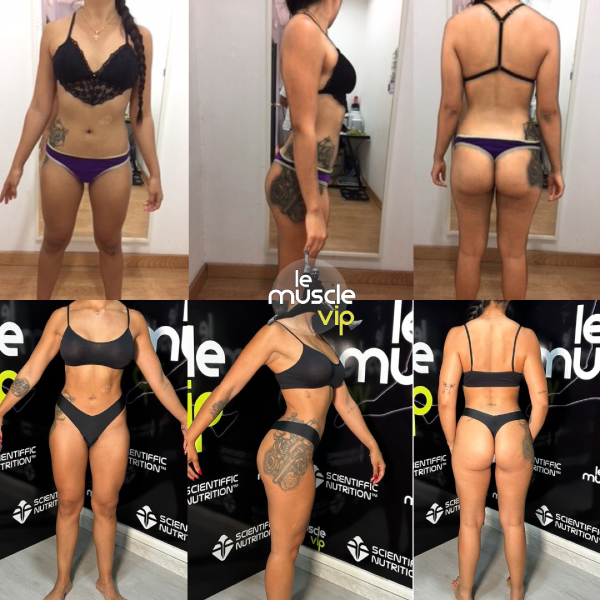 Transformación de Bedoya — cambio físico tras seguir el plan personalizado